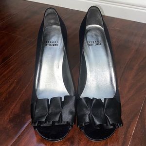 Stuart Weitzman Black sexy heel